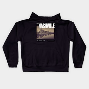 Nashville city Kids Hoodie